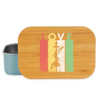 Love Hookah / Hookah - Lunch Box - light blue - Front