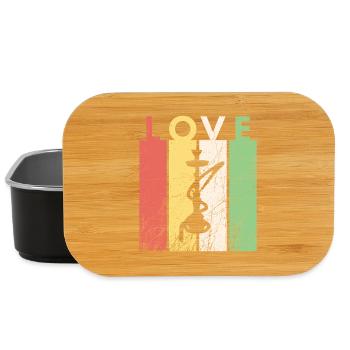 Love Hookah / Hookah - Lunch Box - black - Front