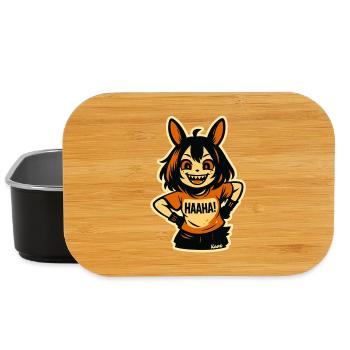 Mitternachts-Schalk-Wolfs-Sprite - Lunch Box - Schwarz - Vorne