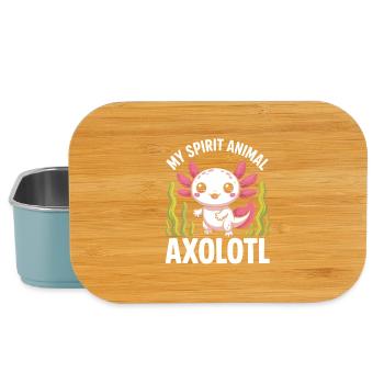 My Spirit Axolotl - Lunch Box - light blue - Front