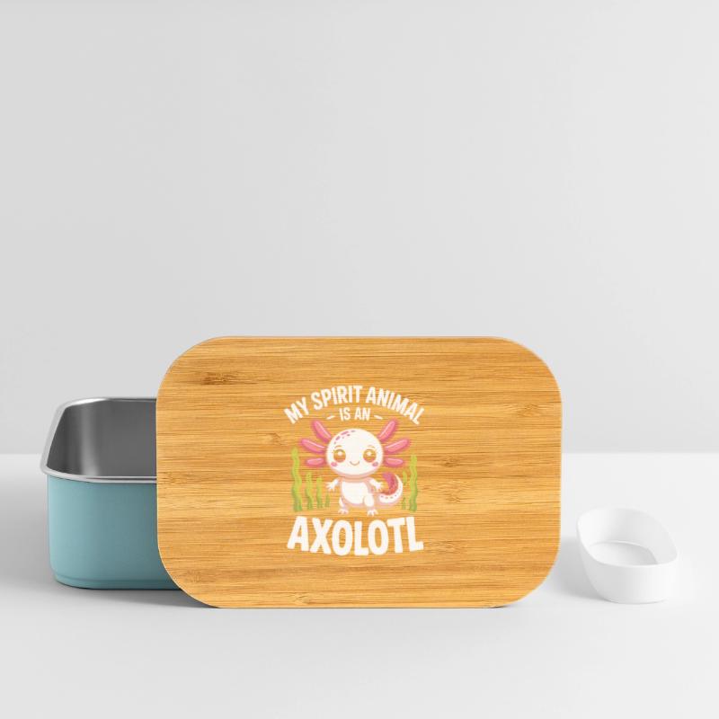 Axolotl Geisttier-Tee Lunch Box