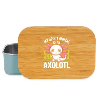 My Spirit Axolotl - Lunch Box - light blue - Front