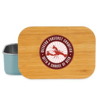 Crawfish Weekend Bierchance - Lunch Box - Hellblau - Vorne