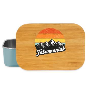 Tatromaniak Mountain Sunset Retro - Lunch Box - Hellblau - Vorne