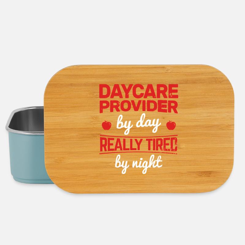 Daycare Provider by day - Lunch Box - light blue