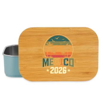 Mexiko 2026 - Lunch Box - Hellblau - Vorne