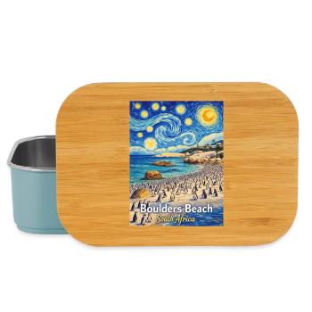 Boulders-Strand, Südafrika Starry Night  - Lunch Box - Hellblau - Vorne