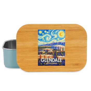 Glendale Arizona Sternennacht - Lunch Box - Hellblau - Vorne