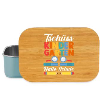 Kita Erste Klasse Schüler Kindergarten - Lunch Box - Hellblau - Vorne