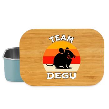 Team Degu - Lunch Box - Hellblau - Vorne