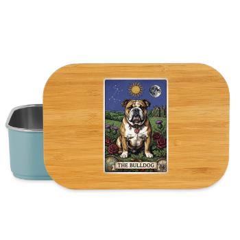 Bulldog Tarotkarte - Lunch Box - Hellblau - Vorne