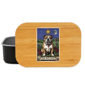 Carte de tarot Bulldog - Boîte à goûter - noir - Devant