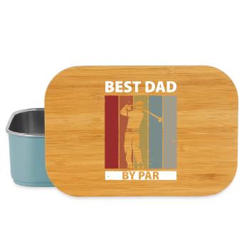 Bester Vater nach Par - Lunch Box - Hellblau - Vorne