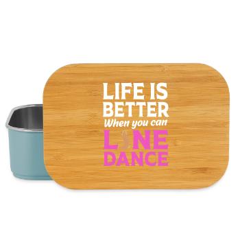 Line Dance - Lunch Box - light blue - Front
