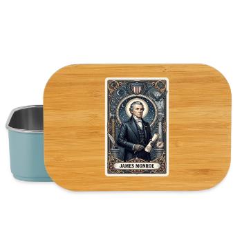 James Monroe Tarot Card - Lunch Box - light blue - Front