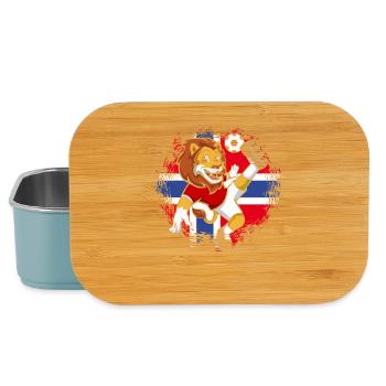 Norway Soccer Norge Fjords Scandinavian - Lunch Box - light blue - Front