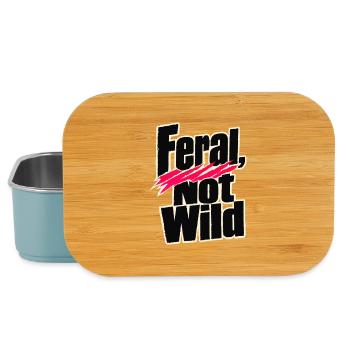 Wilde Freundin, Wilde Nicht Wilder Insider-Humor Gif - Lunch Box - Hellblau - Vorne