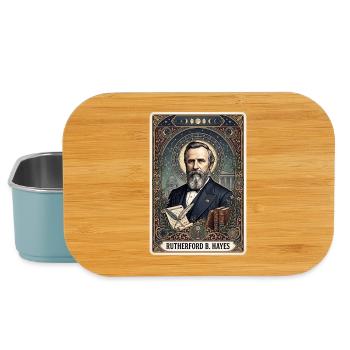 Rutherford B. Hayes Tarotkarte - Lunch Box - Hellblau - Vorne