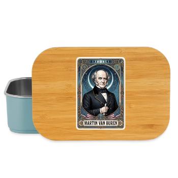 Martin Van Buren Tarotkarte - Lunch Box - Hellblau - Vorne