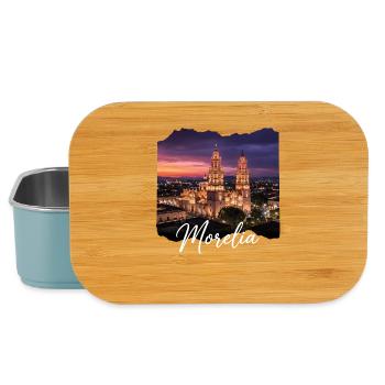 Morelia Nachtlicht Skyline - Lunch Box - Hellblau - Vorne