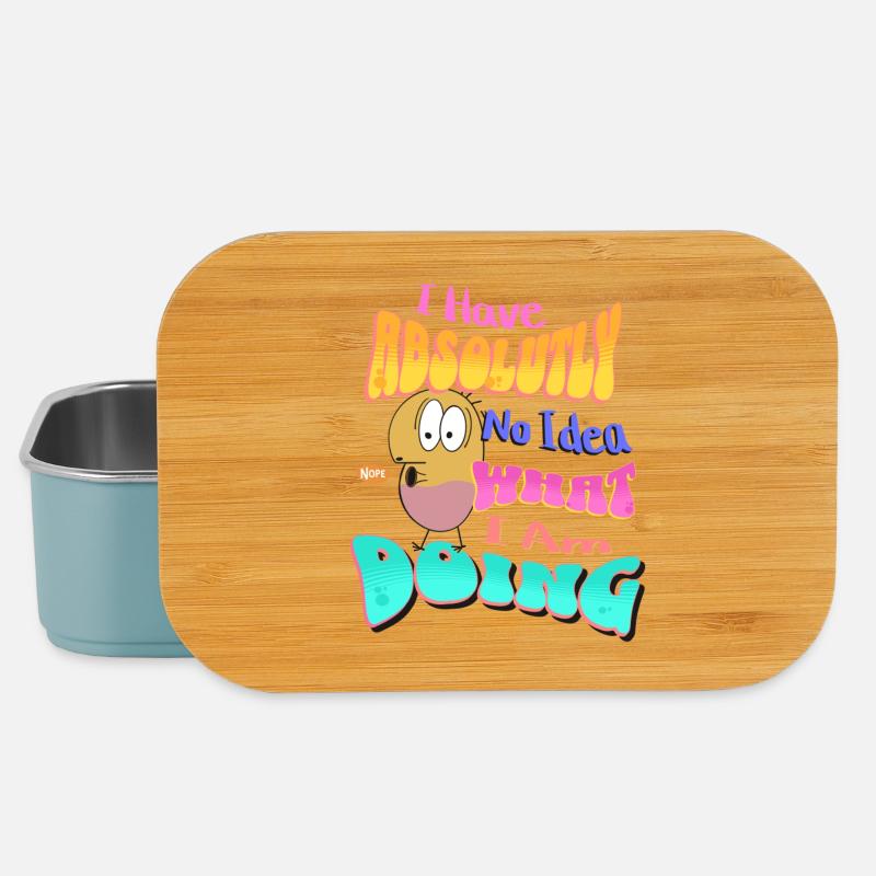 I Have absolutely no idea what I'm doing - Lunch Box - Hellblau
