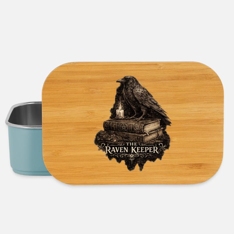The Raven Keeper - Lunch Box - light blue