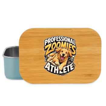 Golden Retriever - Lunch Box - Hellblau - Vorne