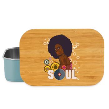 Soul music - Boîte à goûter - bleu pâle - Devant