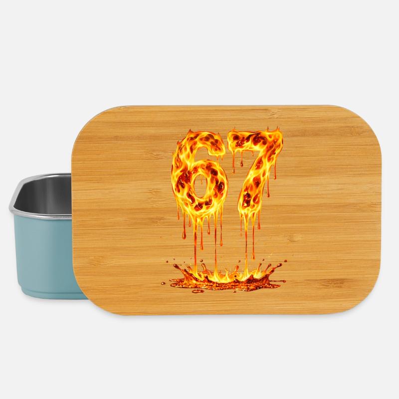 Six Seven Lava - Lunch Box - Hellblau