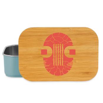 Cracked Orb Glyph - Lunch Box - light blue - Front
