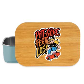 Pott Göre - Skater Girl - Lunch Box - Hellblau - Vorne