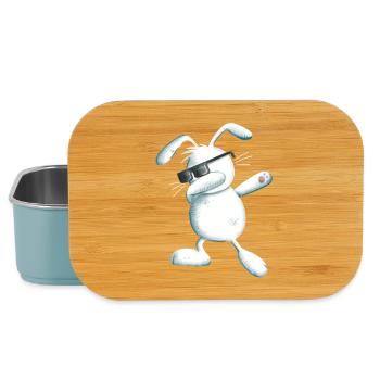 Dab Dance Bunny I Dabbing I Easter Gift - Lunch Box - light blue - Front