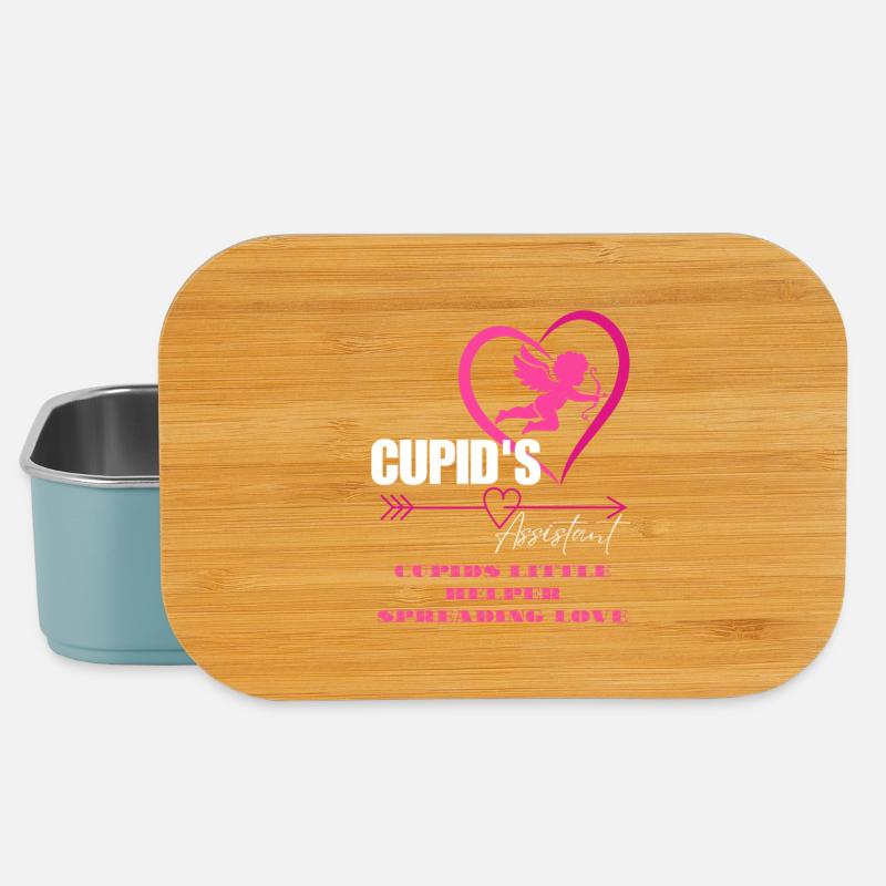 Amors Assistent Herz-Tee - Lunch Box - Hellblau