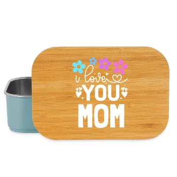 Ich hab dich lieb, Mama - Lunch Box - Hellblau - Vorne