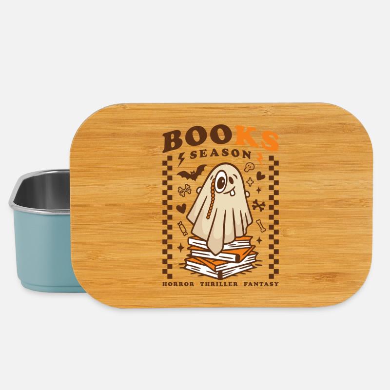 Bücher Saison Cute Ghost – Horror Thriller Fantasy - Lunch Box - Hellblau