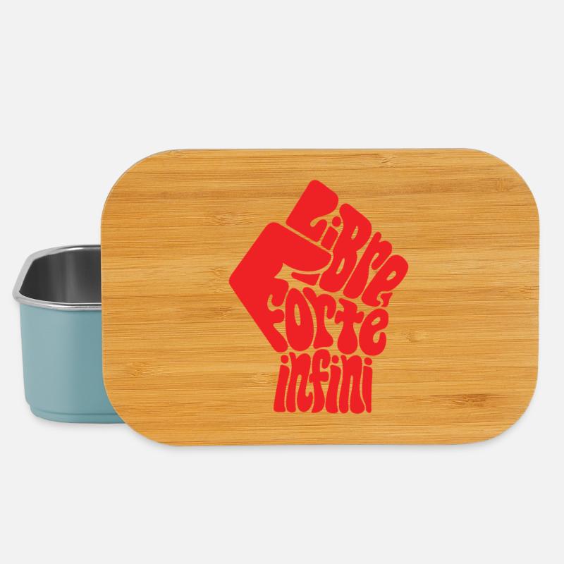 LIBRE FORTE fem - let's talk - Lunch Box - light blue