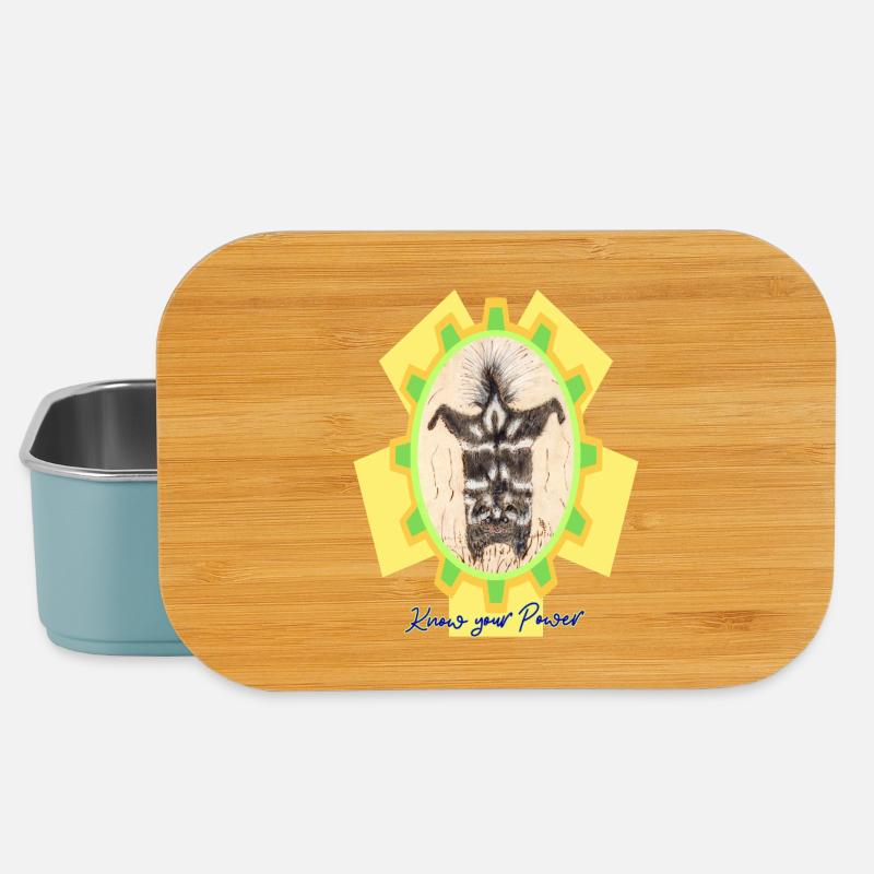 Skunk_Know_your_Power - Lunch Box - Hellblau