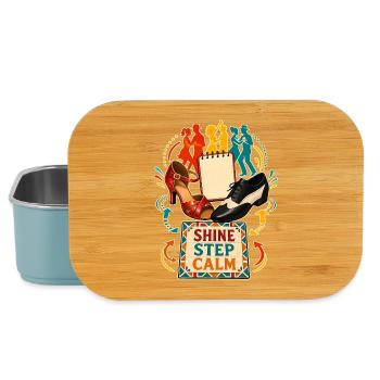 SHINE STEP CALM - Lunch Box - light blue - Front