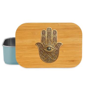 Symbol & Religion - Hand of Fatma - Lunch Box - light blue - Front
