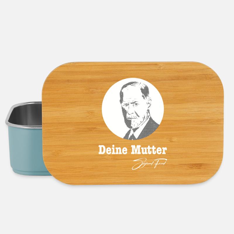 Deine Mutter Sigmund Freud - Lunch Box - Hellblau