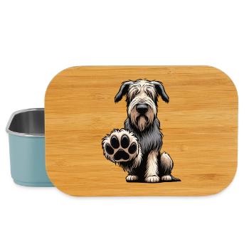 Irischer Wolfshund Wolfshundbesitzer Wolfshundfan - Lunch Box - Hellblau - Vorne
