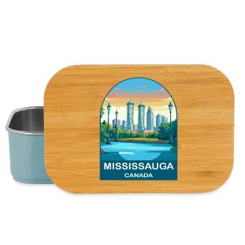 Mississauga Canada Absolute Towers Travel Art - Lunch Box - light blue - Front