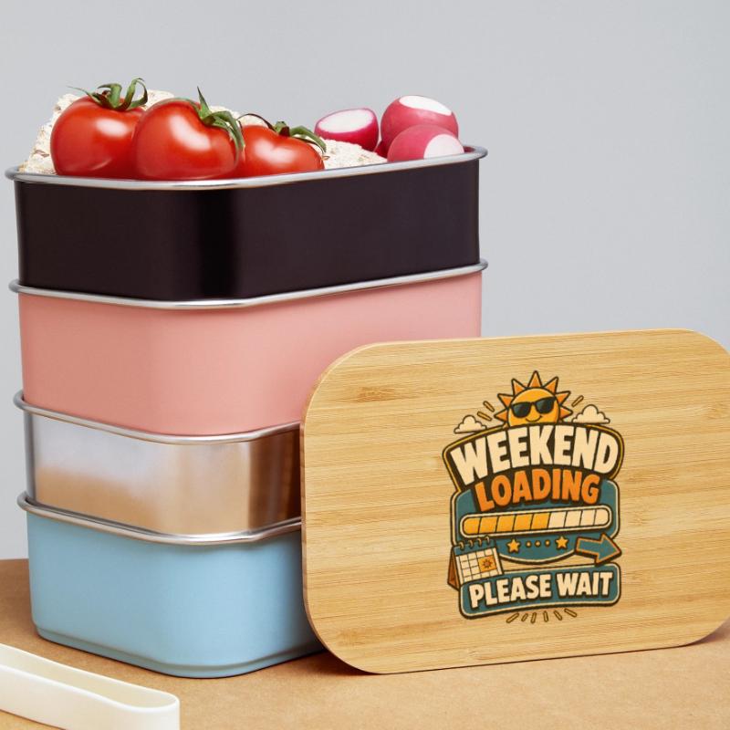Weekend Loading Please Wait Lunch Box