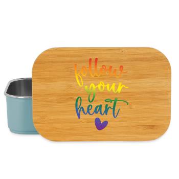 Pride Month - Follow Your Heart - Lunch Box - light blue - Front