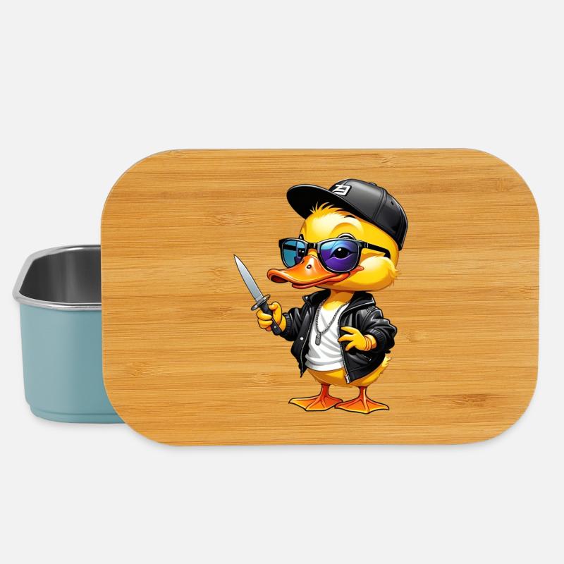 SSW32 Rapper Duck Knife Jacket and Hat - Lunch Box - light blue