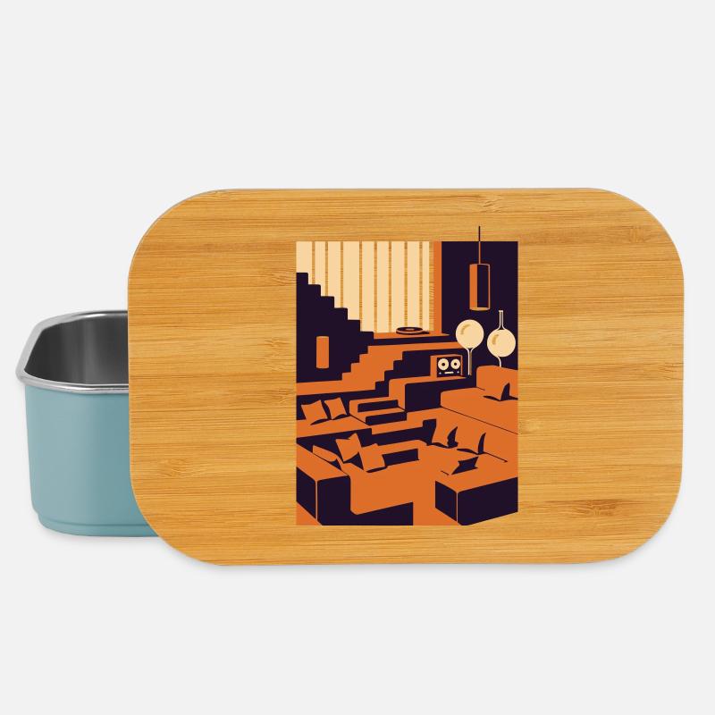 Interior Design Traum - Lunch Box - Hellblau