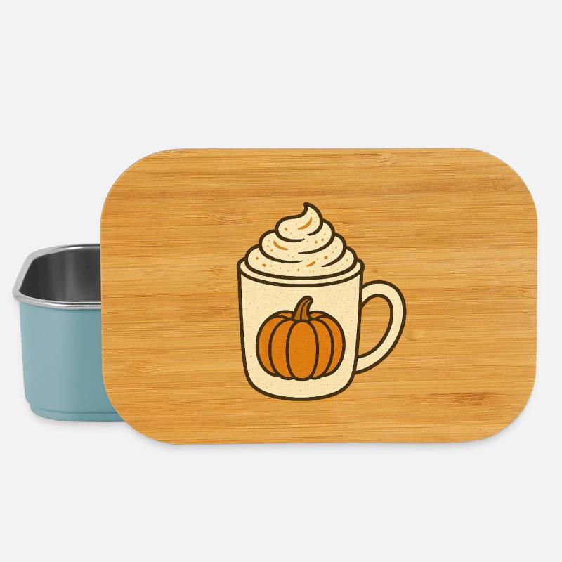 Pumpkin Spice - Lunch Box - Hellblau