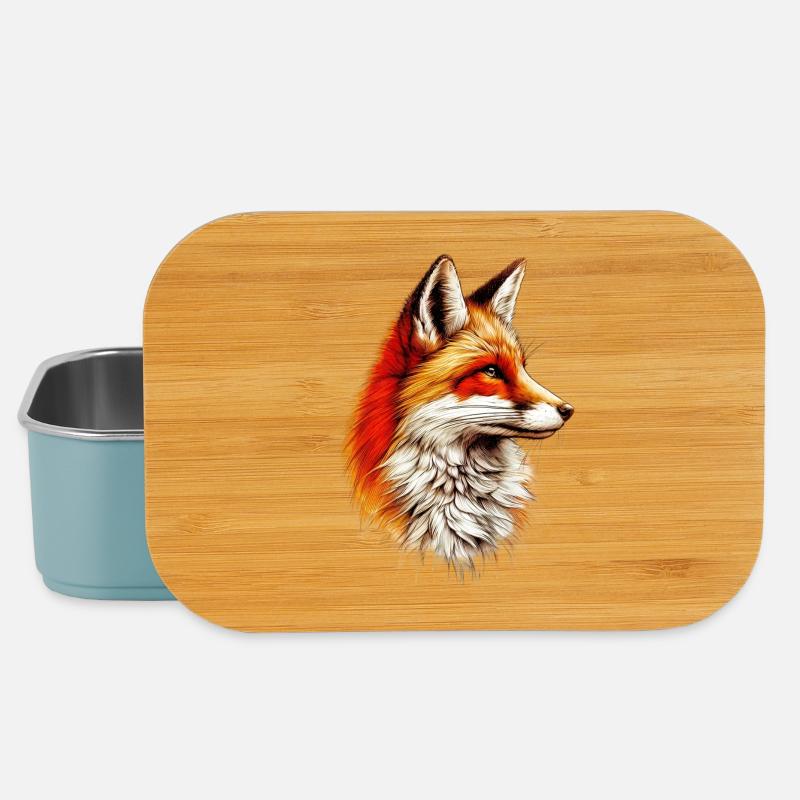 Fuchs - Lunch Box - Hellblau