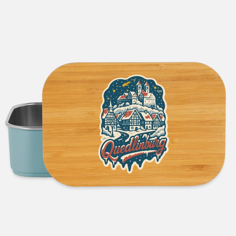 Quedlinburg Winter Magic - Lunch Box - light blue