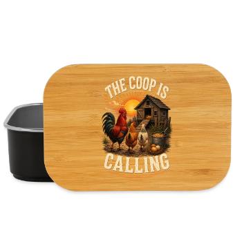 THE COOP IS CALLING - Lunch Box - black - Front